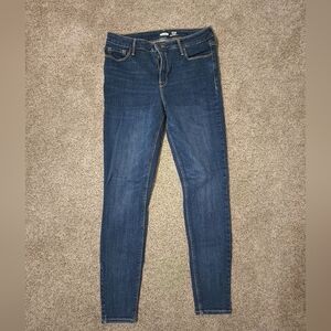 Old Navy Women's Medium Blue Rockstar Super Skinny Jeans 12 Long